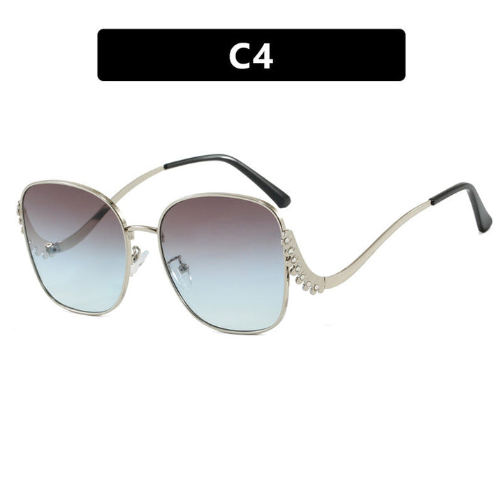 Women's striking sunglasses with sparkling appliqués Kalsten