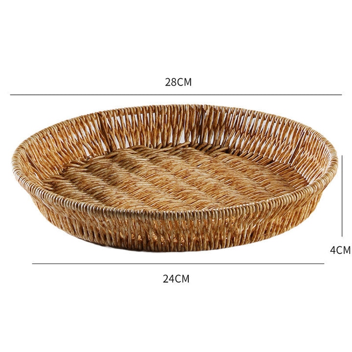 Handcrafted Woven Bread Basket Kalsten