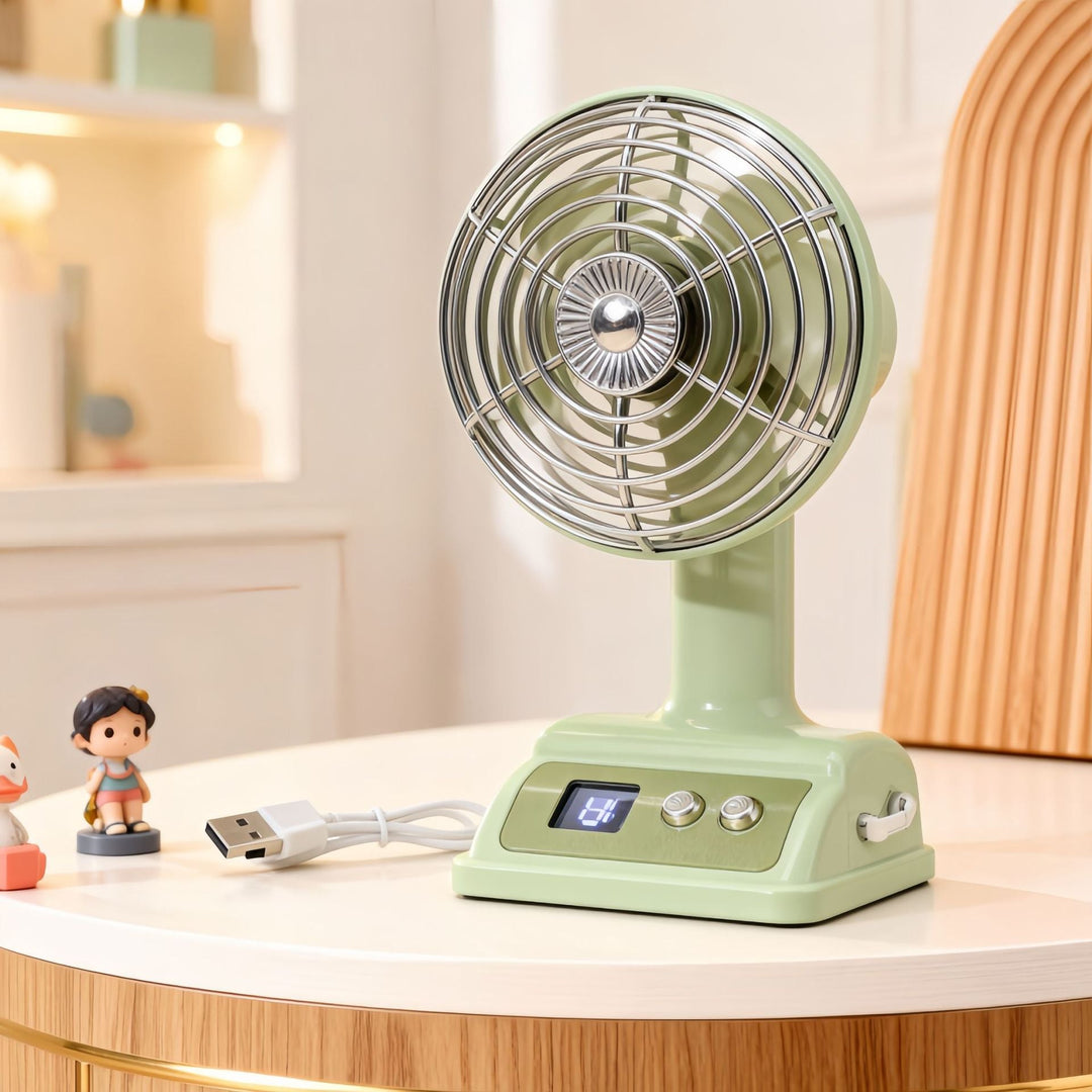 Women Portable Table Fan with Digital Control Kalsten