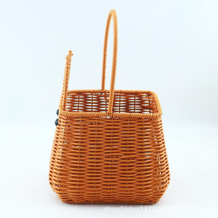 Women's woven basket with cute ears Kalsten