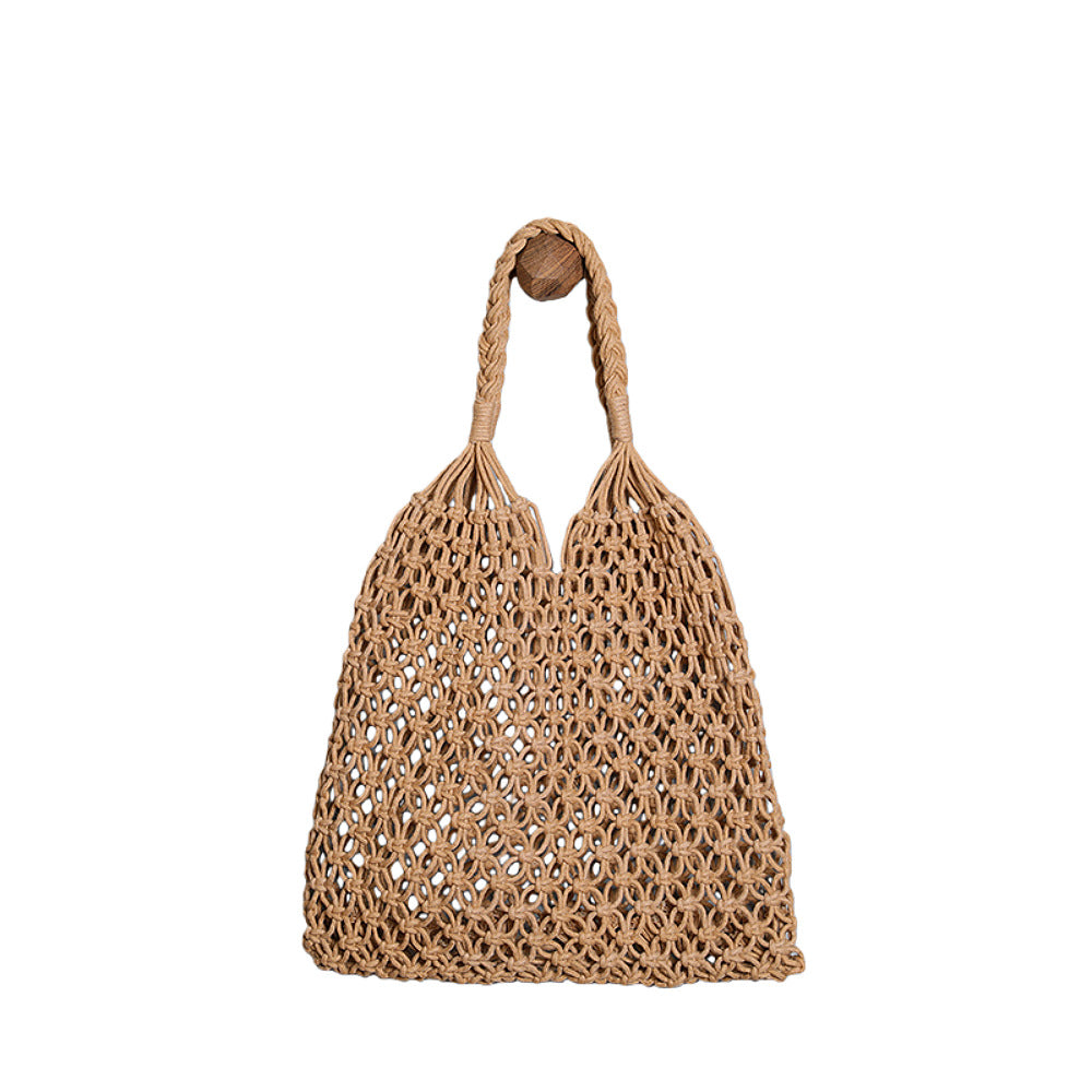Handcrafted net shopping bag Kalsten
