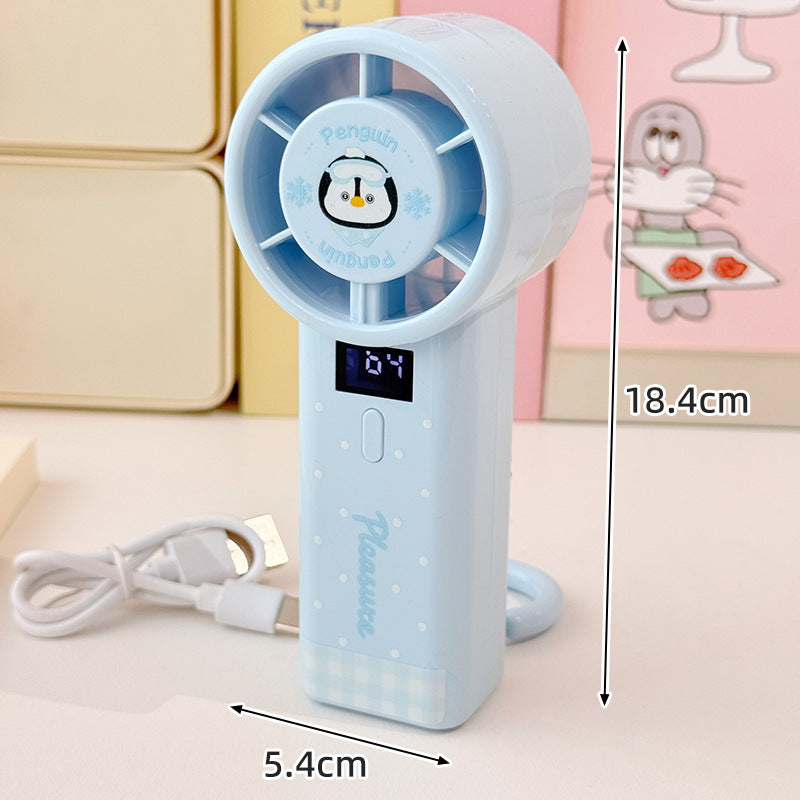 Portable Digital Display Mini Fan Kalsten