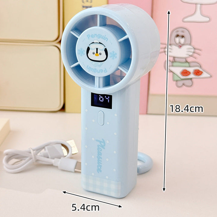 Portable Digital Display Mini Fan Kalsten