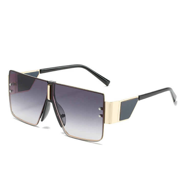 Ladies trendy oversized sunglasses with futuristic design Kalsten