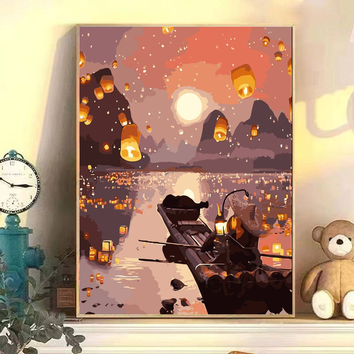 Scenic Landscape Art Canvas Print Kalsten