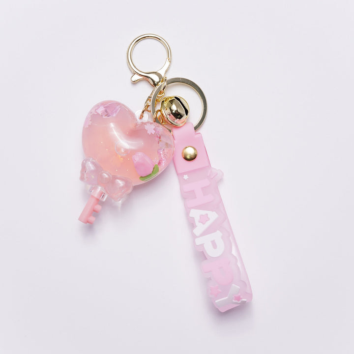 Ladies Creative Keychain with Heart Motif Kalsten