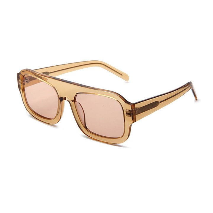Women’s square sunglasses made of high-quality plastic with polarized lenses Kalsten