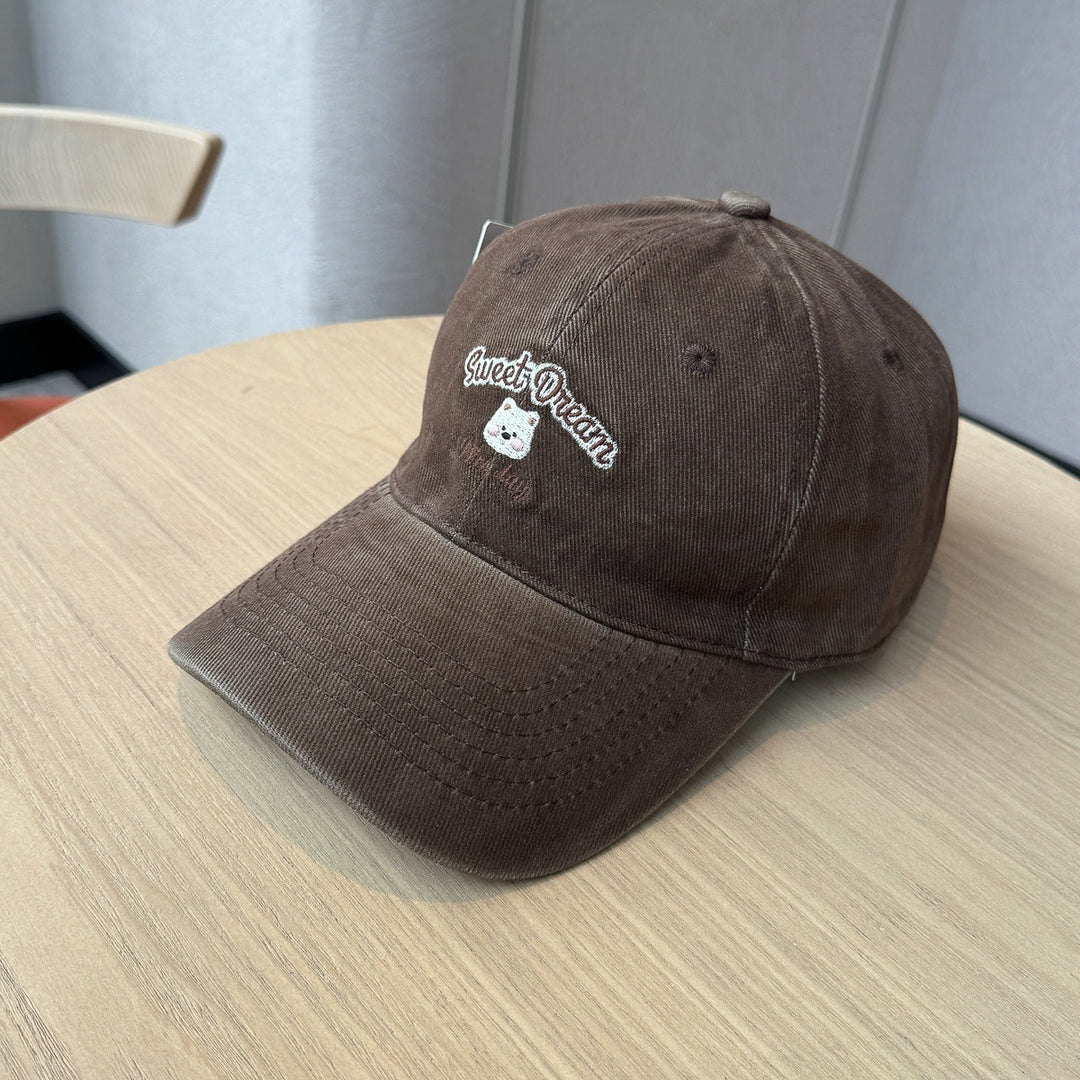 Women's Playful Embroidered Cap Kalsten