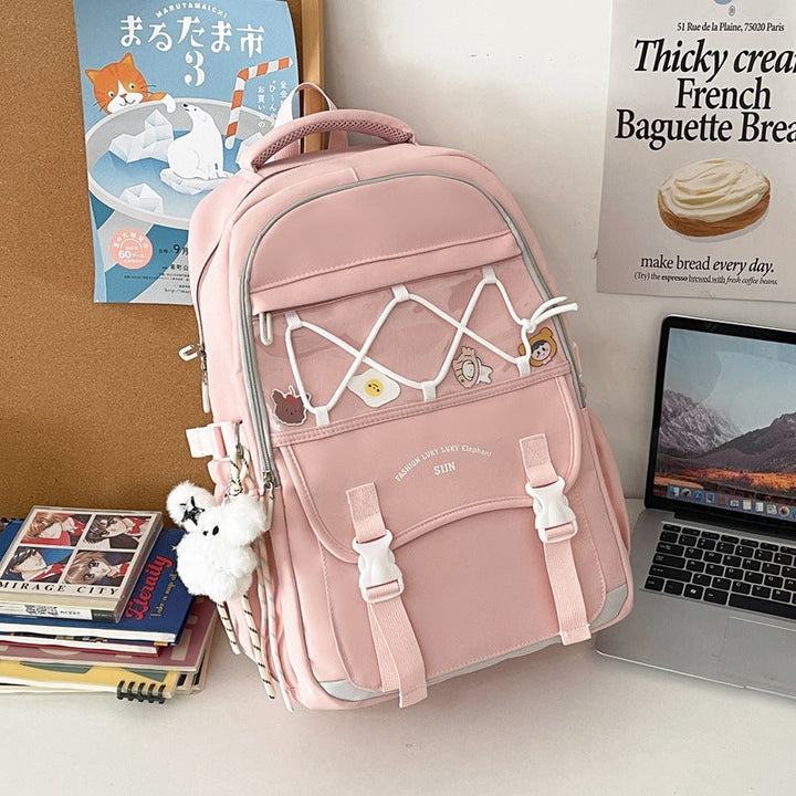Creative Clear Panel School Backpack