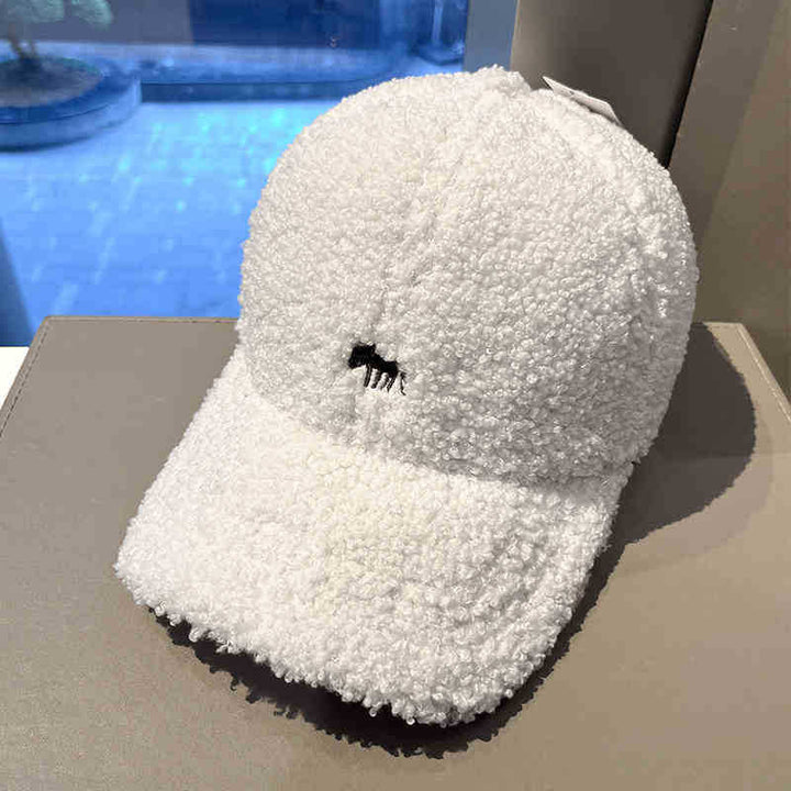 Women's Plush Textured Baseball Cap Kalsten