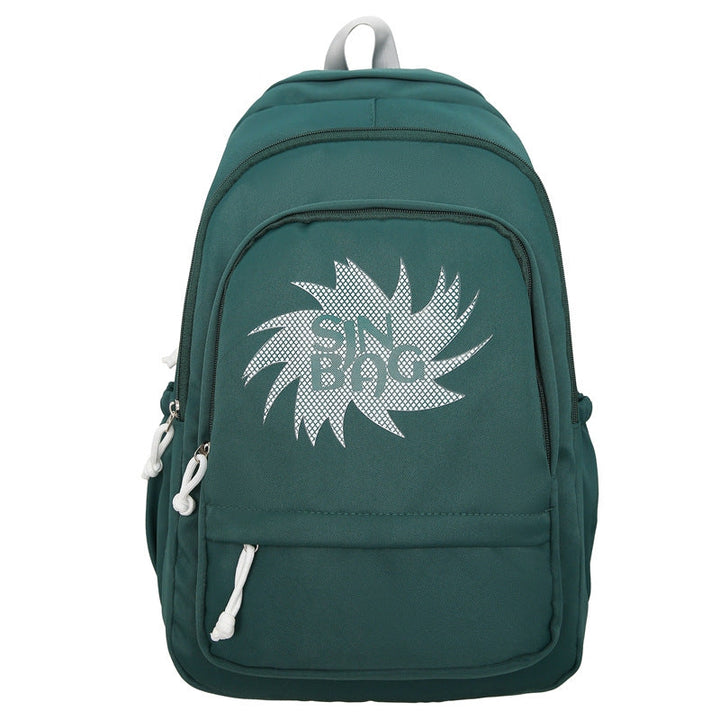 Graphic Print Laptop Backpack Kalsten