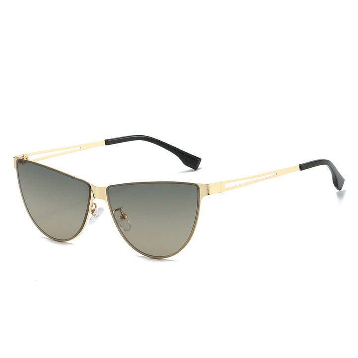 Women’s Fashion Cat-Eye Sunglasses with Elegant Metal Frame Kalsten