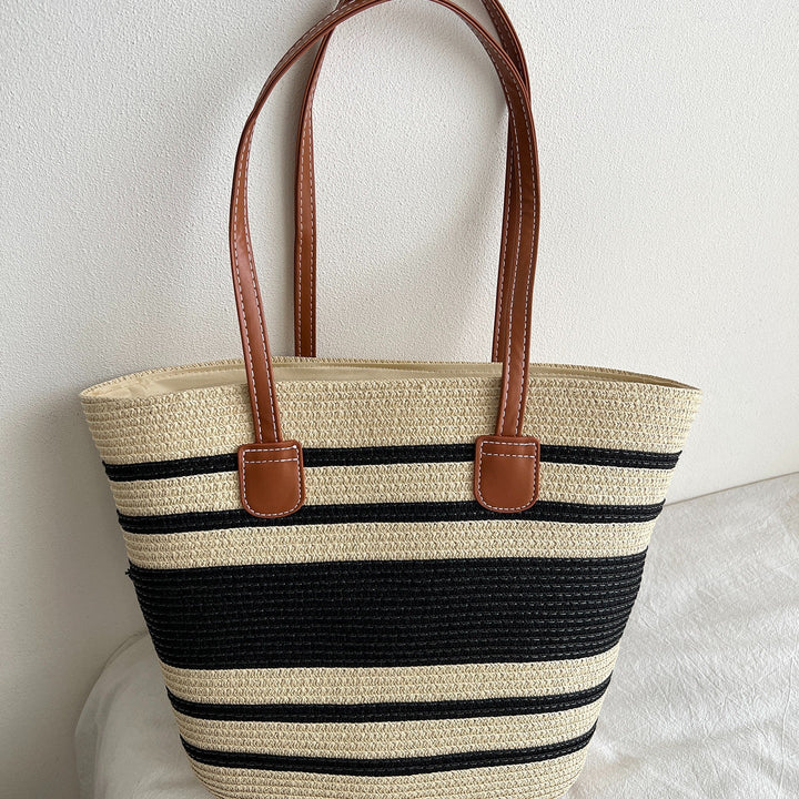Fashionable Tote Bag Made of Braided Material Kalsten