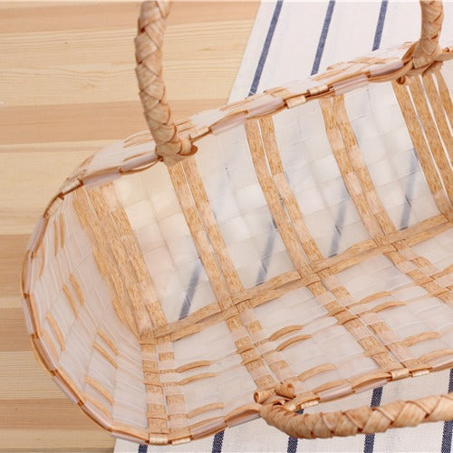 Spacious beach bag with transparent design Kalsten