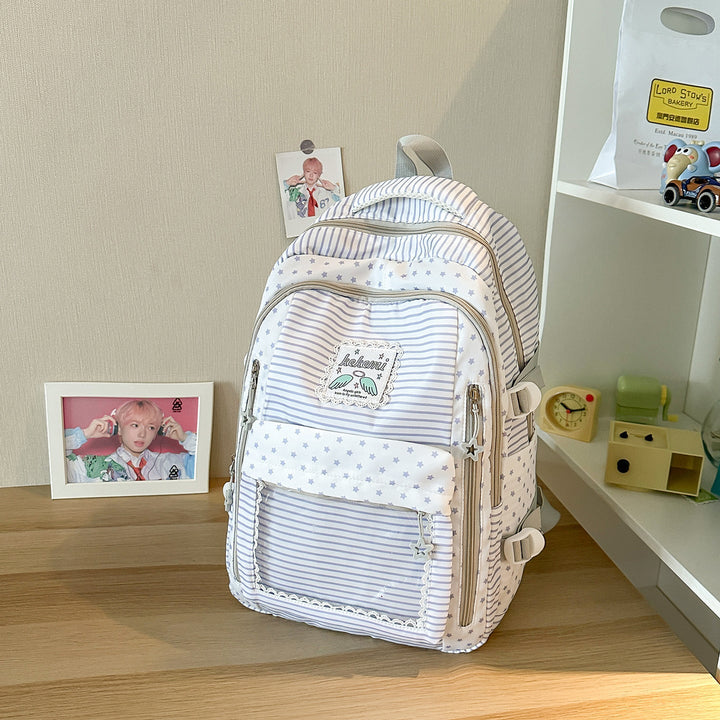Stylish Multi-Pocket School Backpack
