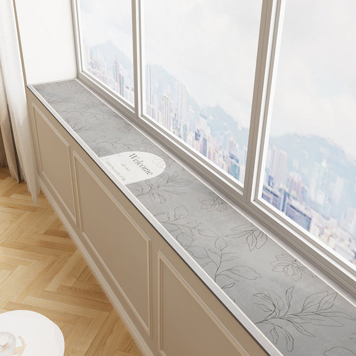 Floral Pattern Decorative Window Sill Mat Kalsten