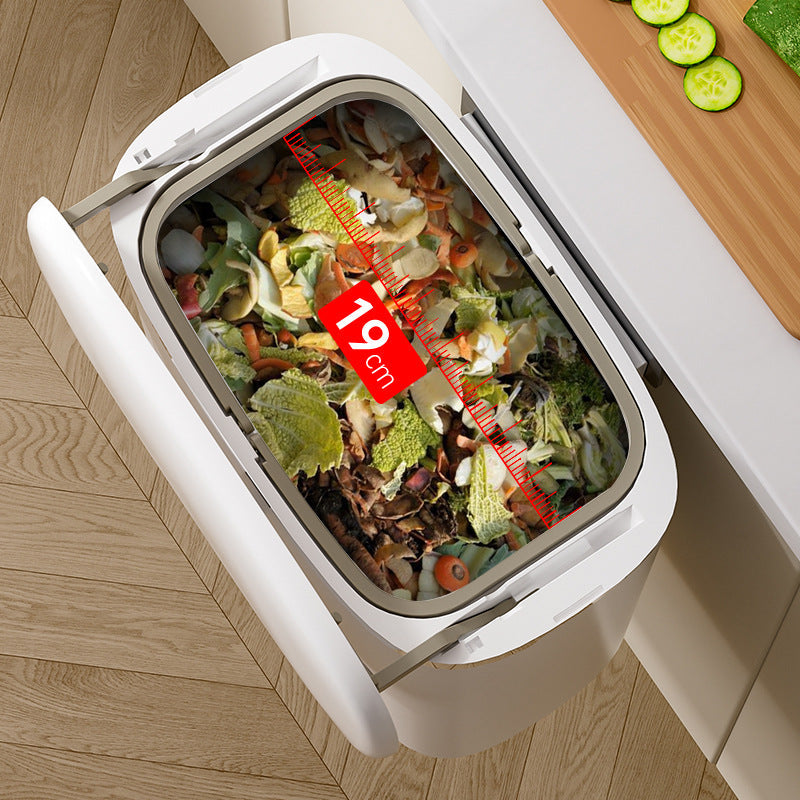 Women compact wall waste bin with lid and odor-tight system Kalsten