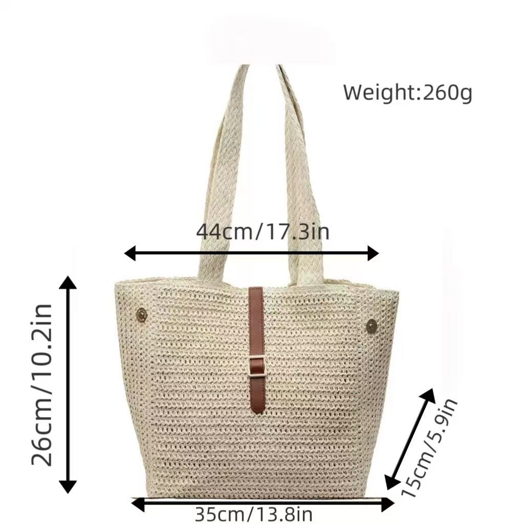 Spacious and Handmade Shopping and Beach Bag Kalsten