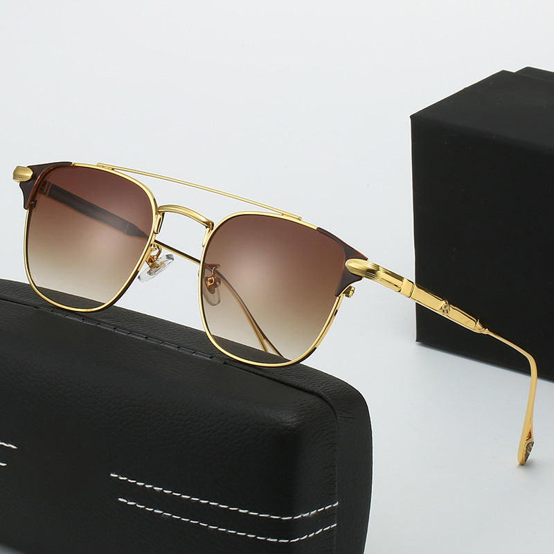 Women's fashion half-frame glasses Kalsten