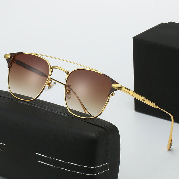 Women's fashion half-frame glasses Kalsten