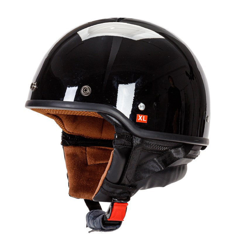 Lightweight Open-Face Motorcycle Helmet with Padded Interior Kalsten