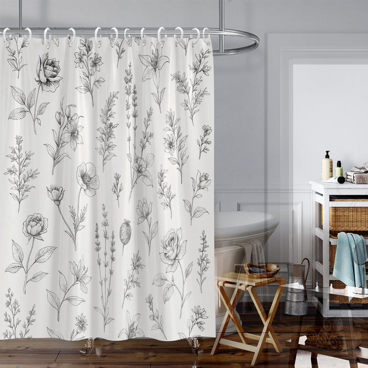 Artistic Tree Design Shower Curtain Kalsten