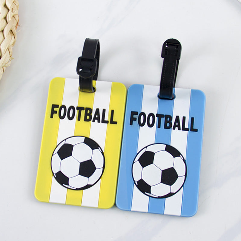 Football-Themed Luggage Tag Kalsten