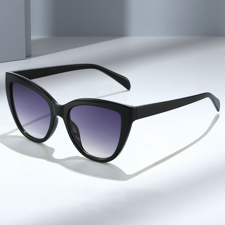 Women's Cat-Eye Sunglasses with Transparent Frame and UV Protection Kalsten