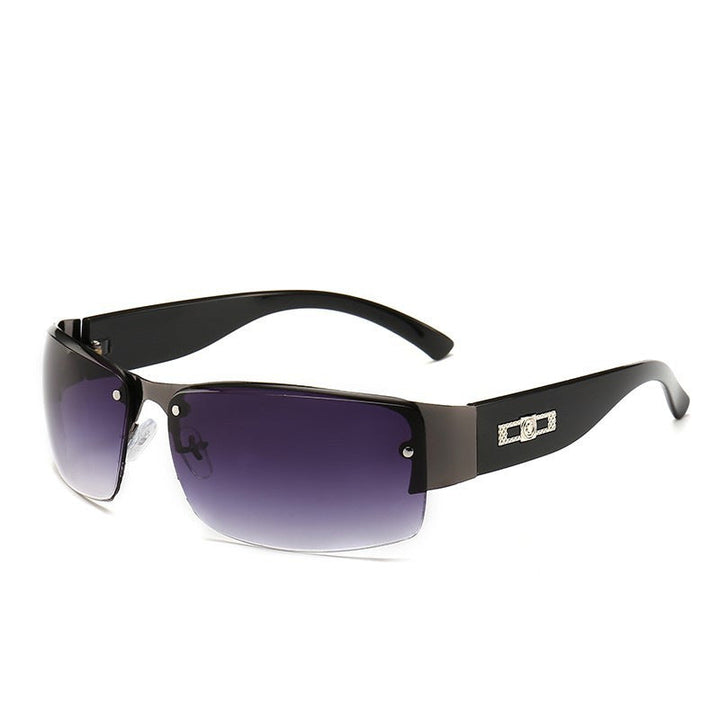 Ladies sporty sunglasses with wide frame and gradient lenses Kalsten