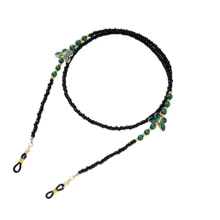 Beaded Eyewear Chain with Decorative Elements Kalsten