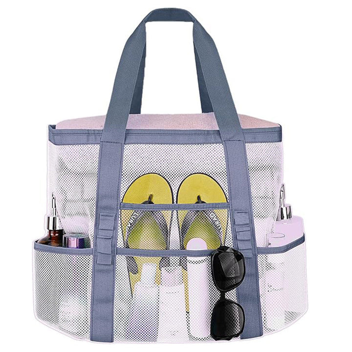 Practical Beach Tote Bag Made of Breathable Mesh Material Kalsten