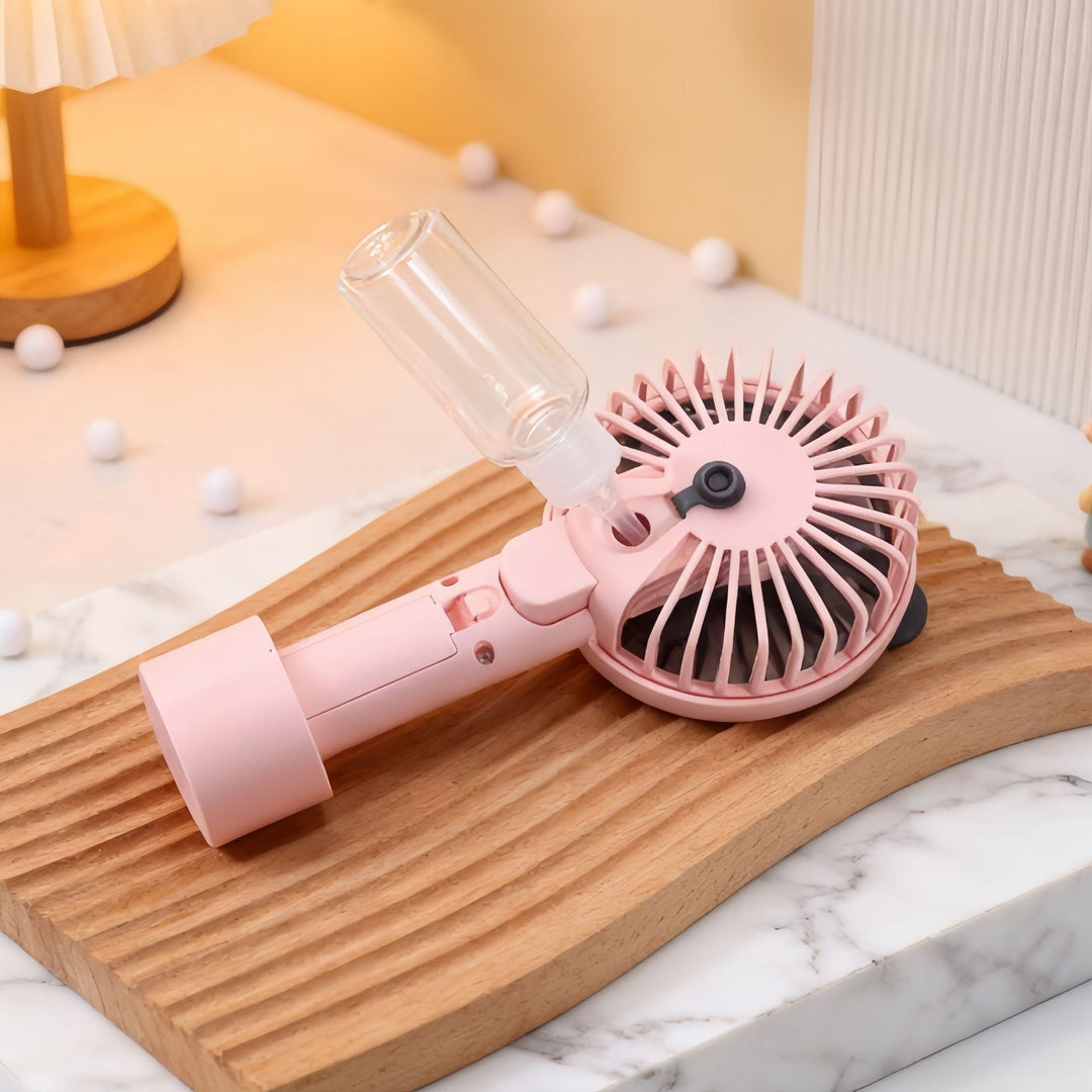 Ladies portable fan with spray function Kalsten