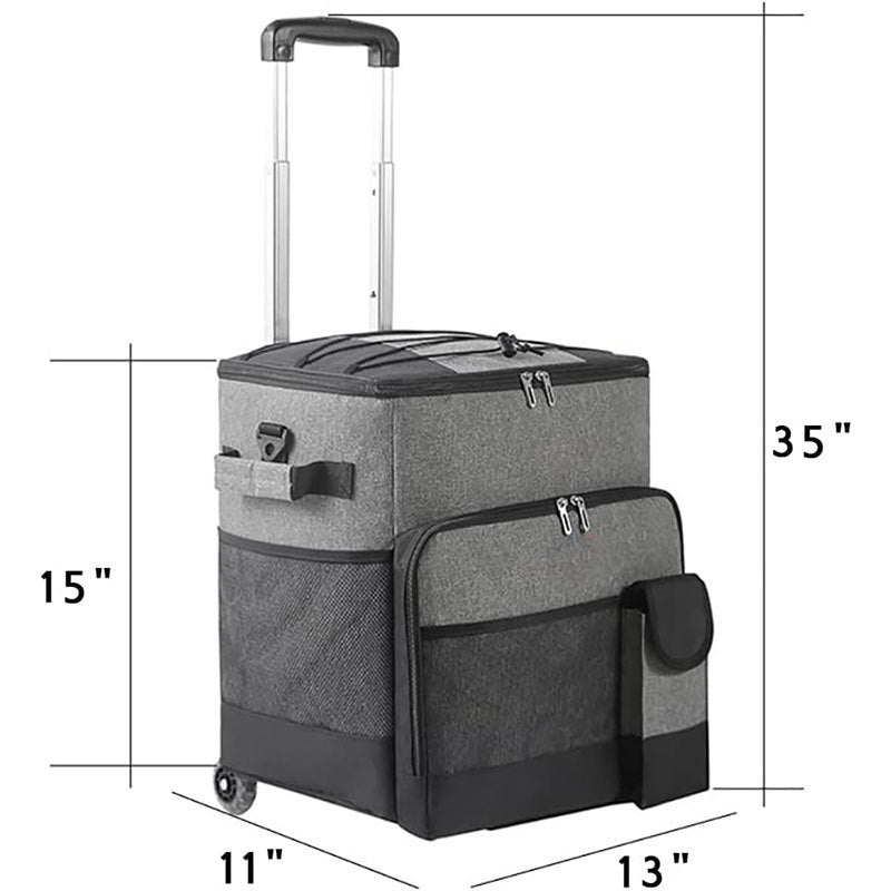 Ladies multifunctional cooler bag with trolley Kalsten