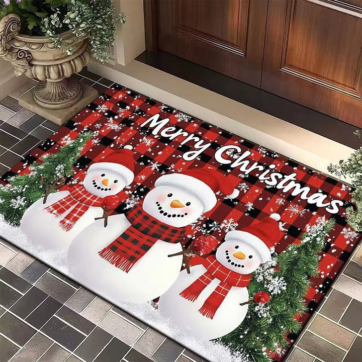 Festive Winter-Themed Entrance Mat Kalsten