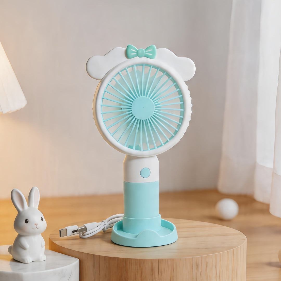 Women's Creative Hand Fan with Cute Animal Design Kalsten