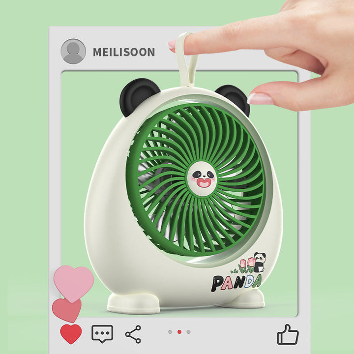 Women's portable mini fan in cute panda design Kalsten