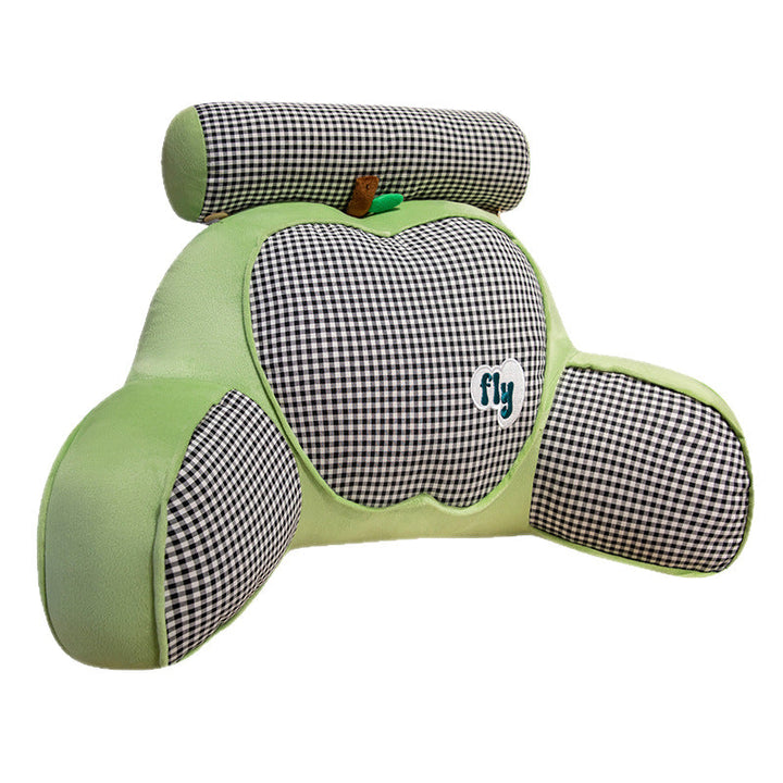Comfortable support cushion with playful fruit design Kalsten