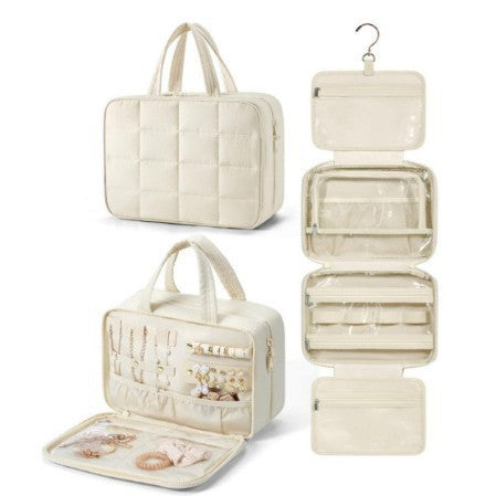 Women's cosmetic bag with organizer pockets Kalsten