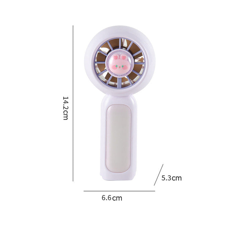 Women's Portable Mini Table Fan with Rechargeable Battery Kalsten