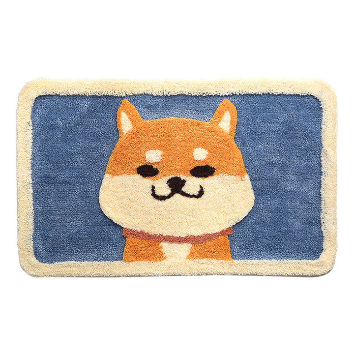 Plush Bunny-Themed Bath Mat Kalsten