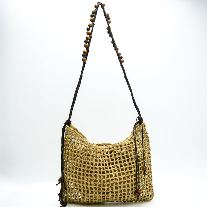 Handwoven shoulder bag with original design Kalsten