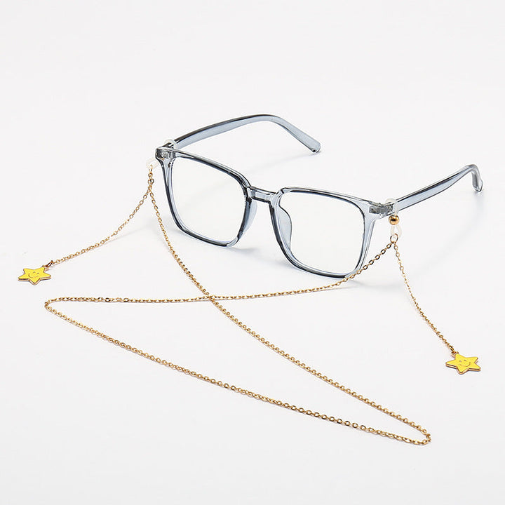 Decorative Eyewear with Star Charm Chain Kalsten
