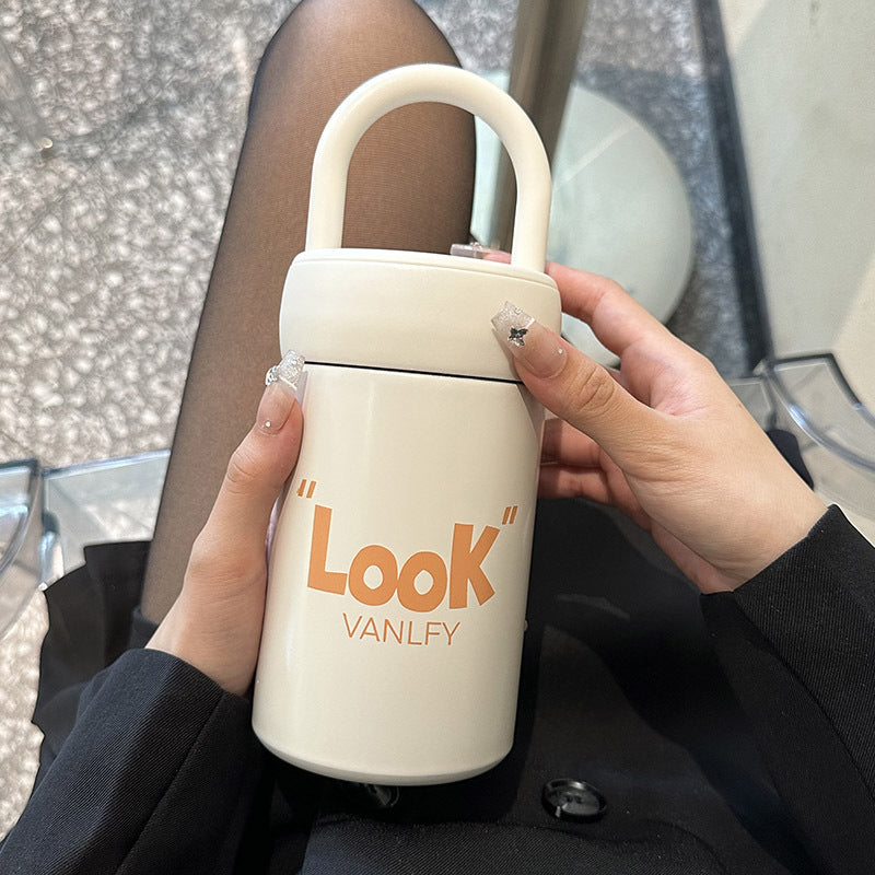 Women's Insulated Drinking Container with Practical Carrying Handle Kalsten