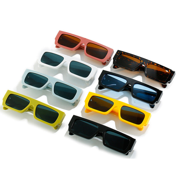 Women's stylish oversized sunglasses with unique design Kalsten