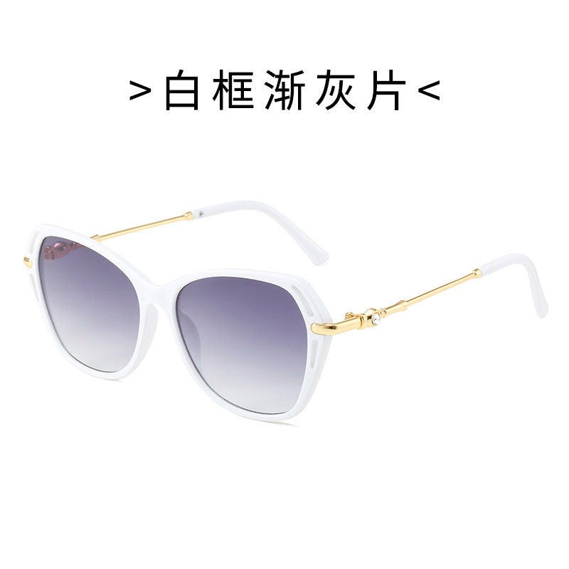 Women's fashionable Cat-Eye sunglasses with elegant metal frame Kalsten