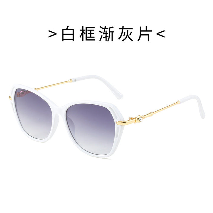 Women's fashionable Cat-Eye sunglasses with elegant metal frame Kalsten