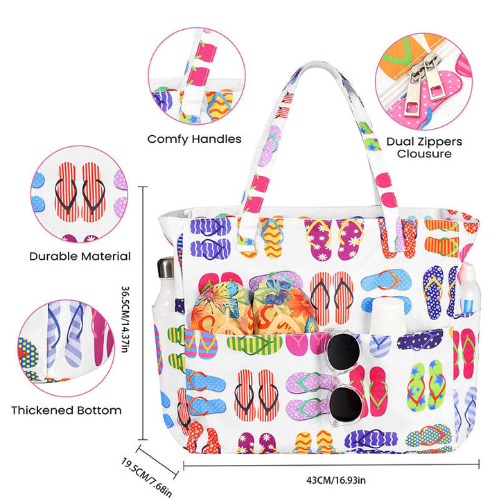 Beach bag with practical storage and sturdy design Kalsten