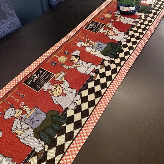 Festive Holiday-Themed Table Runner