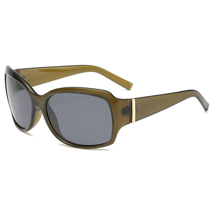 Ladies stylish oversized sunglasses with elegant pattern Kalsten