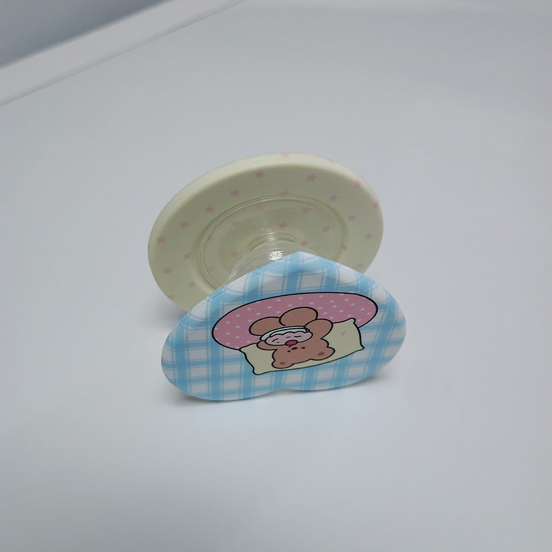 Heart-Shaped Character Phone Grip Kalsten